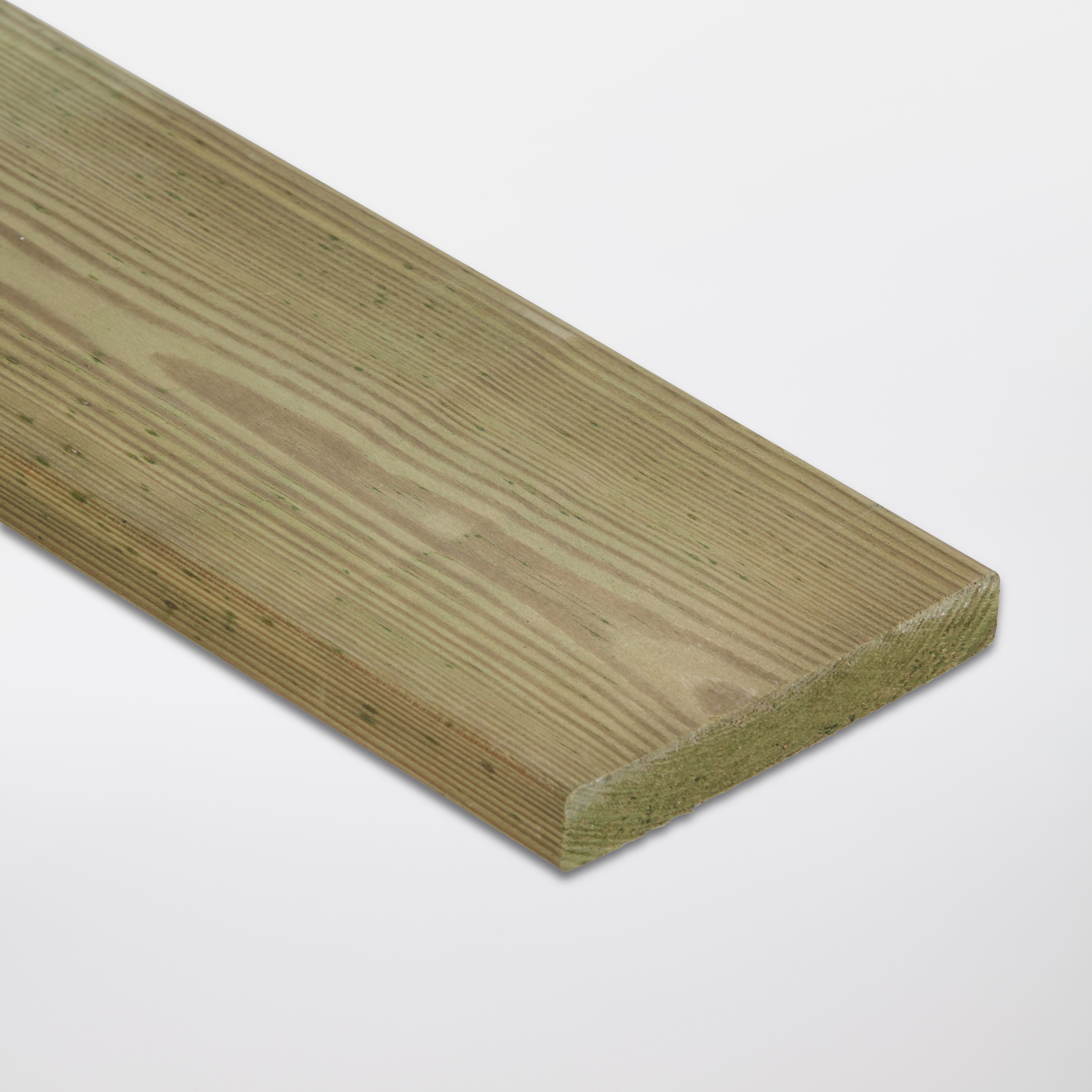 Blooma Lemhi Pressure treated Fence board (L)1.8m (W)21mm (T)21mm