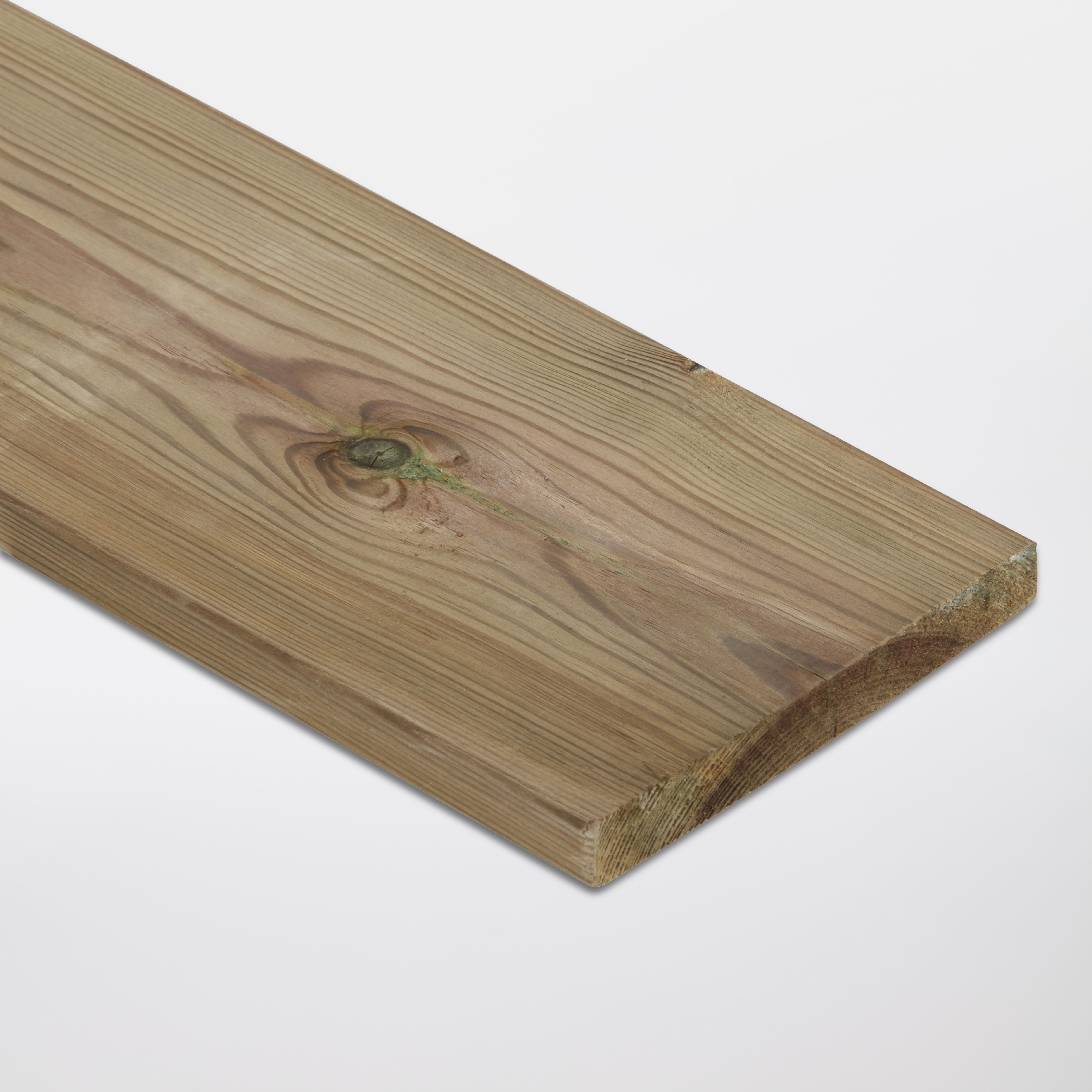 Blooma Lemhi Pressure treated Gravel board (L)2.4m (W)150mm (T)21mm