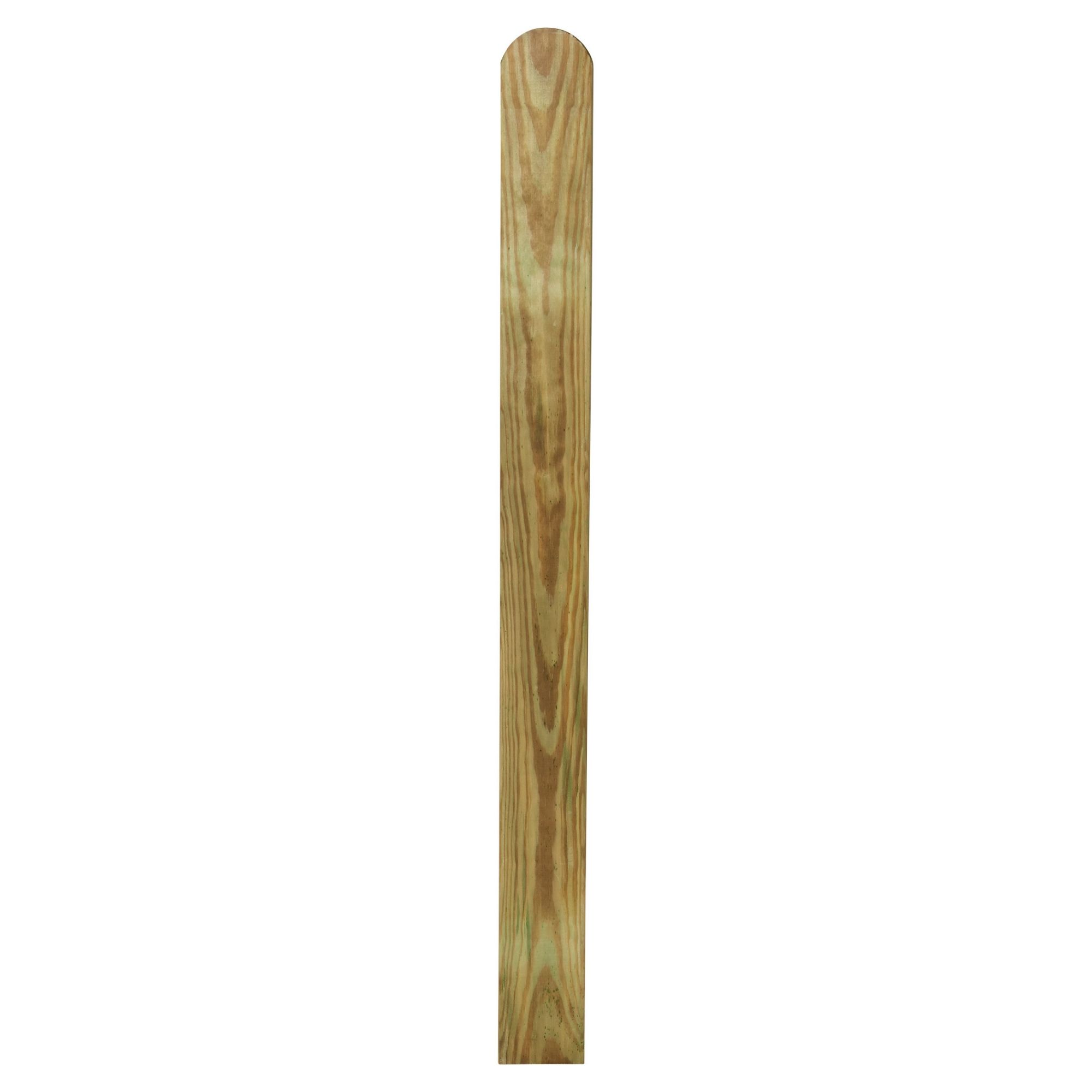 Blooma Lemhi Pressure treated Wooden Picket fence board W 0.09m H 1m
