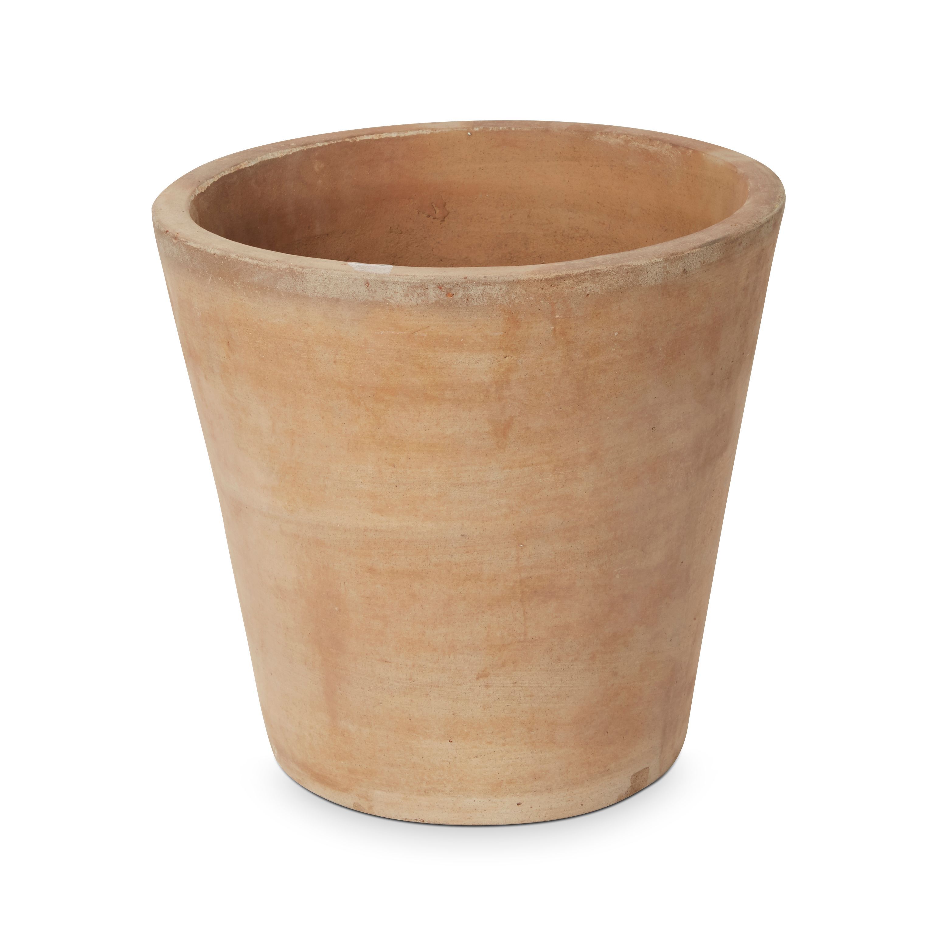 Blooma Mali Brown Terracotta Circular Plant pot (Dia)35cm
