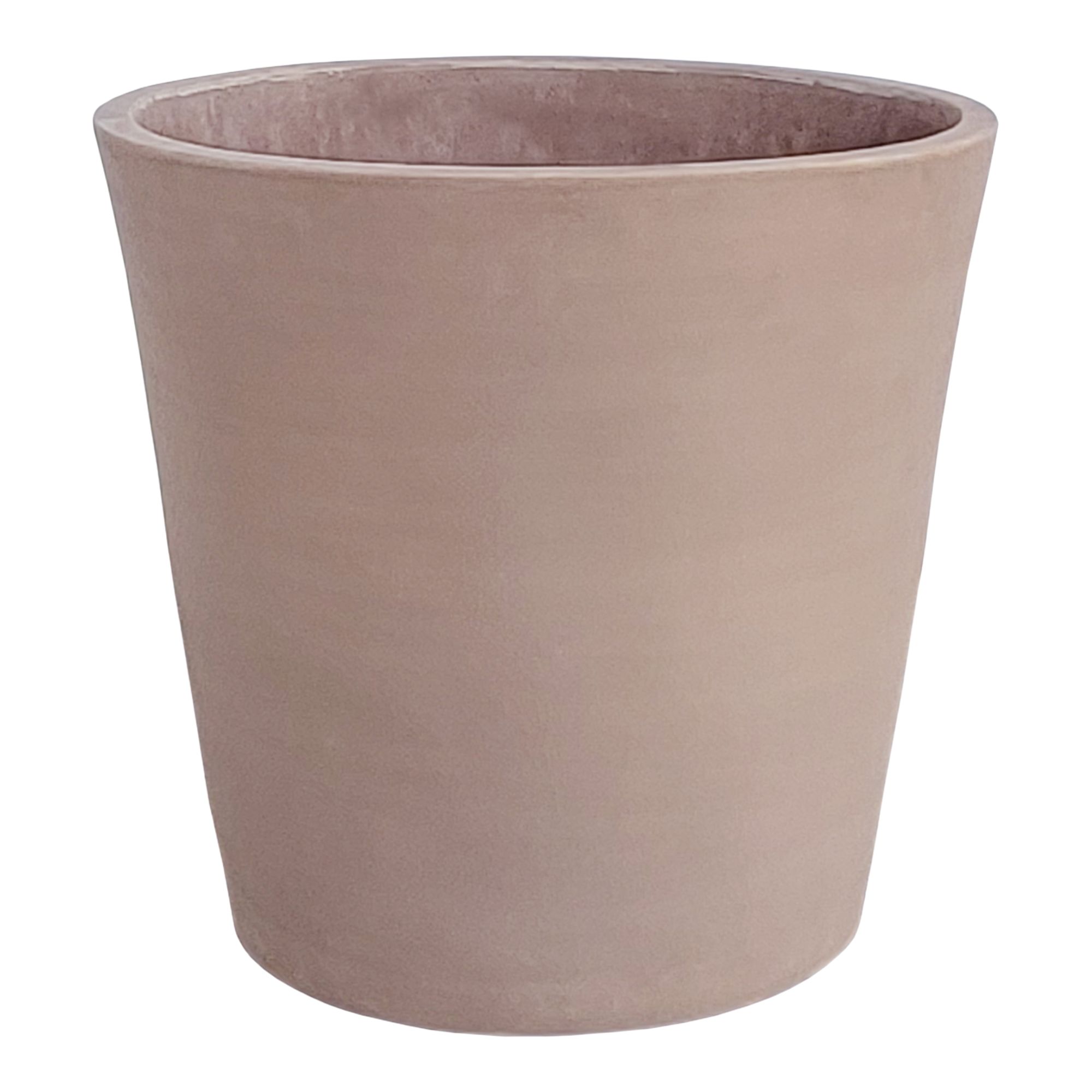Blooma Mali Brown Terracotta Circular Plant pot (Dia)35cm