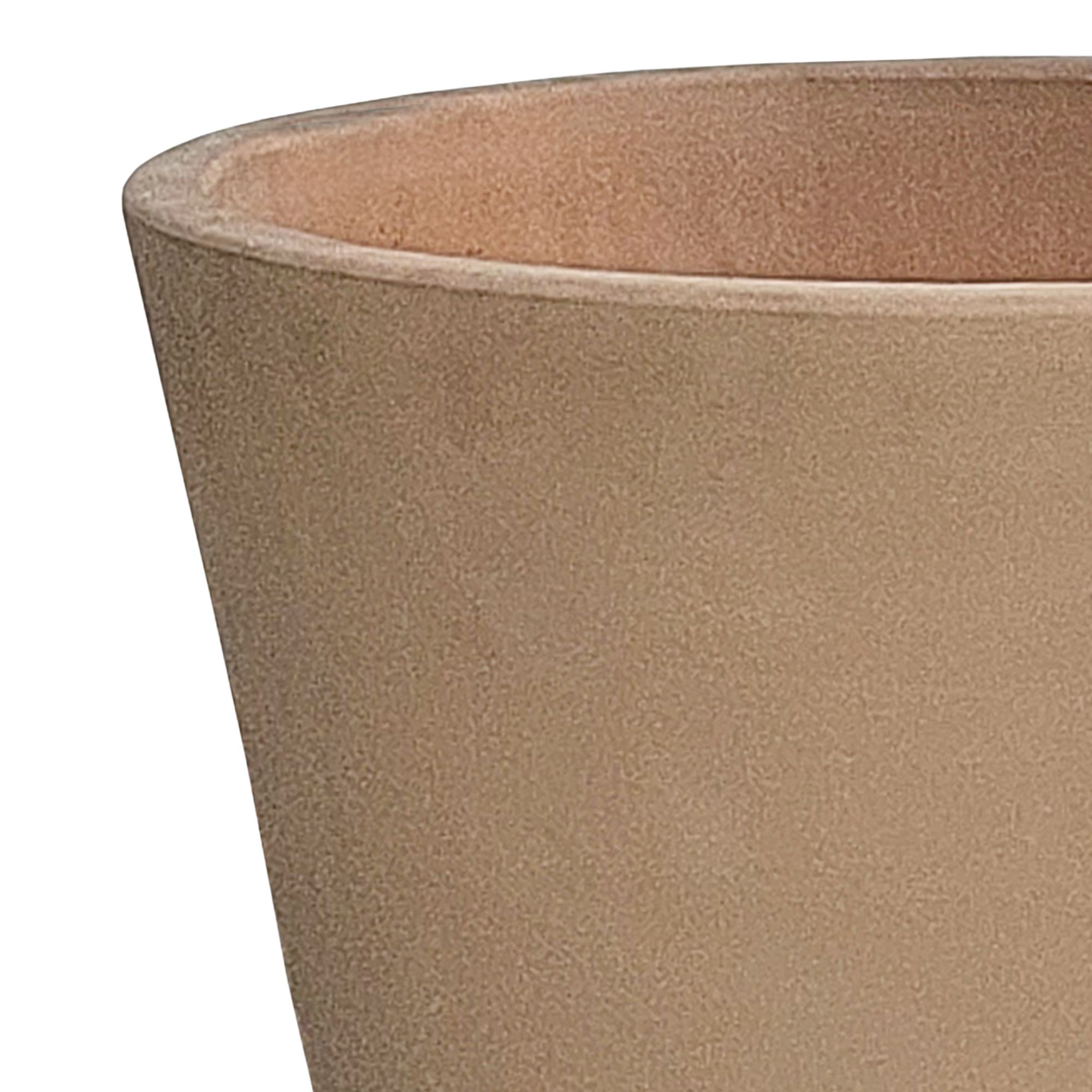 Blooma Mali Brown Terracotta Circular Plant pot (Dia)40cm