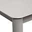 Blooma Mayotte Grey Metal 4 seater Table