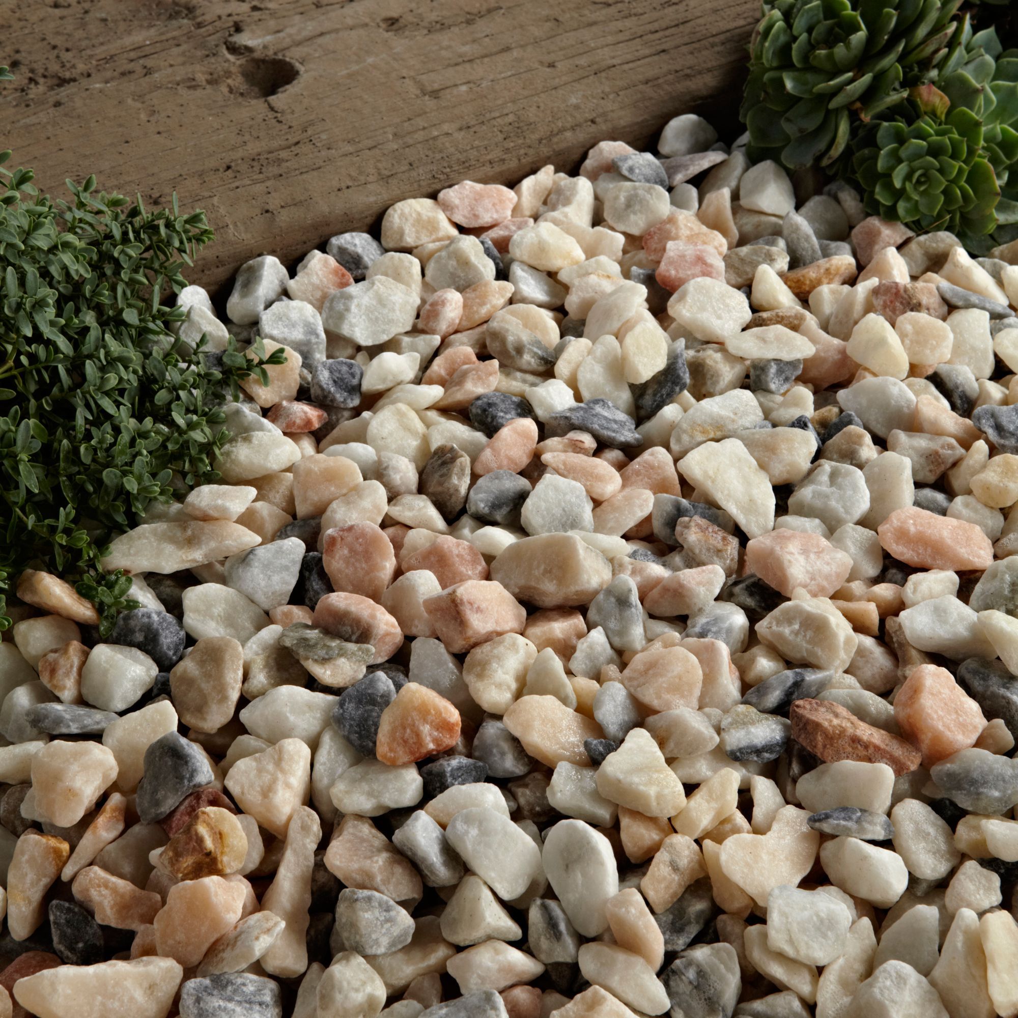 Tonne bags of shop garden stones