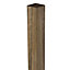 Blooma Pin Unslotted Square Wooden Fence post (H)1.8m (W)70mm