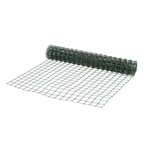 Blooma PVC-coated High-density polyethylene (HDPE) Wire mesh roll, (L)5m (H)1m