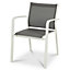 Blooma Riccia Metal Grey Chair