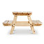 Blooma Rockall Kids Wooden 4 seater Table
