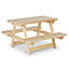 Blooma Rockall Kids Wooden 4 seater Table