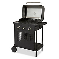Blooma Rockwell Black 3 burner Gas Barbecue