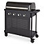Blooma Rockwell Black 4 burner Gas Barbecue