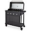 Blooma Rockwell Black 4 burner Gas Barbecue