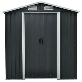 Blooma Rough Surface 6x3 Apex Metal Shed