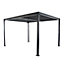 Blooma Sanba Anthracite Rectangular Gazebo, (W)3.6m (D)3m - Assembly required