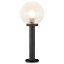 Blooma Sherbrooke Black Mains-powered 1 lamp Halogen Post light (H)500mm