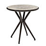 Blooma Silene Grey Metal 2 seater Table & chair set