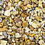 Blooma Solent Gold Decorative stones, Large 22.5kg Bag