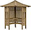 Blooma Solway Corner arbour, (H)2500mm (W)1730mm (D)1730mm - Assembly service included