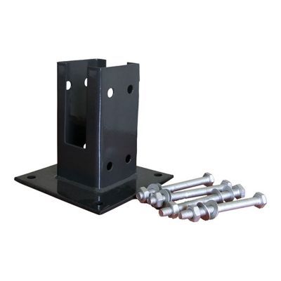 Blooma Steel Post base (W)150mm