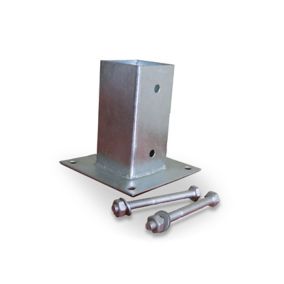 Blooma Steel Post support (L)70mm (W)70mm