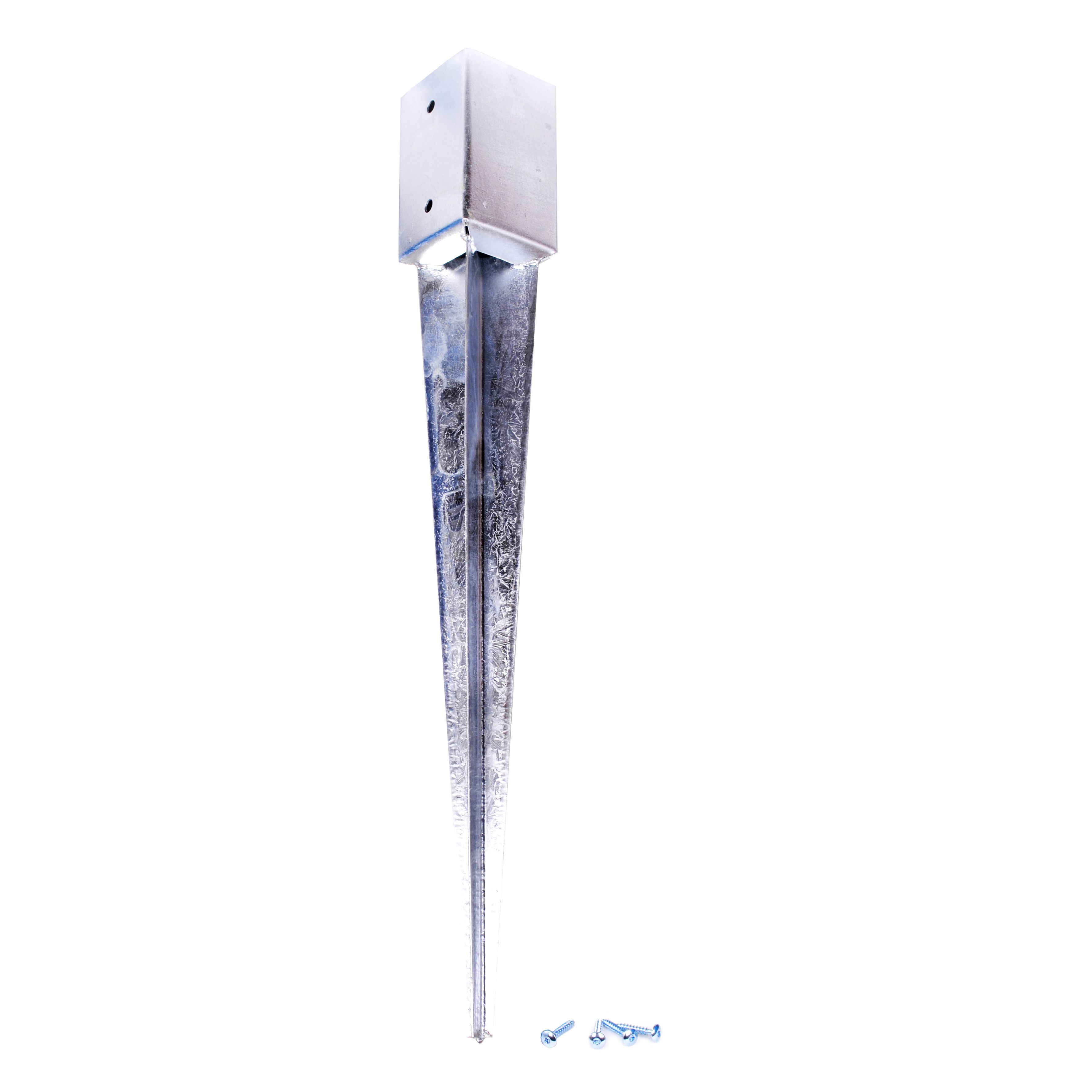 Blooma Steel Post support (L)90mm (W)90mm