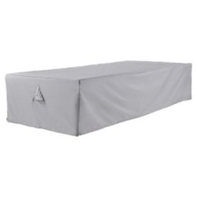 Blooma Very large Grey Rectangular Table cover 300cm(L) 60cm(H) 120cm(W)
