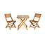 Blooma Virginia Bois Wooden 2 seater Table & chair set