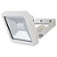Blooma Weyburn L3291-W White Mains-powered Cool white LED Floodlight 800lm