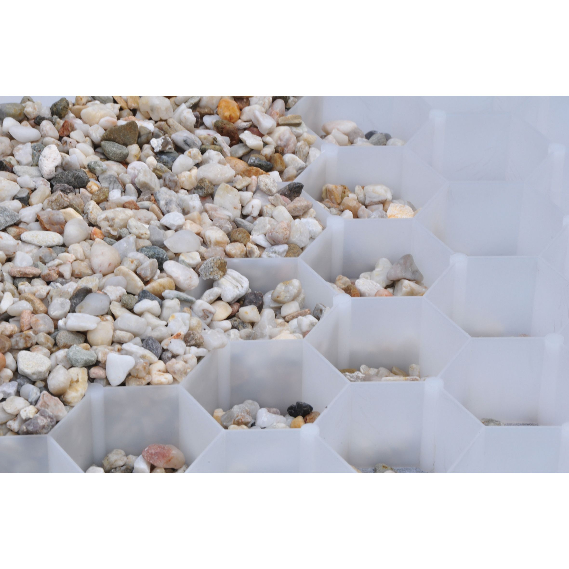 Blooma White Driveway Gravel stabilisation tile