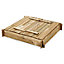 Blooma Wood Square Sand pit bench
