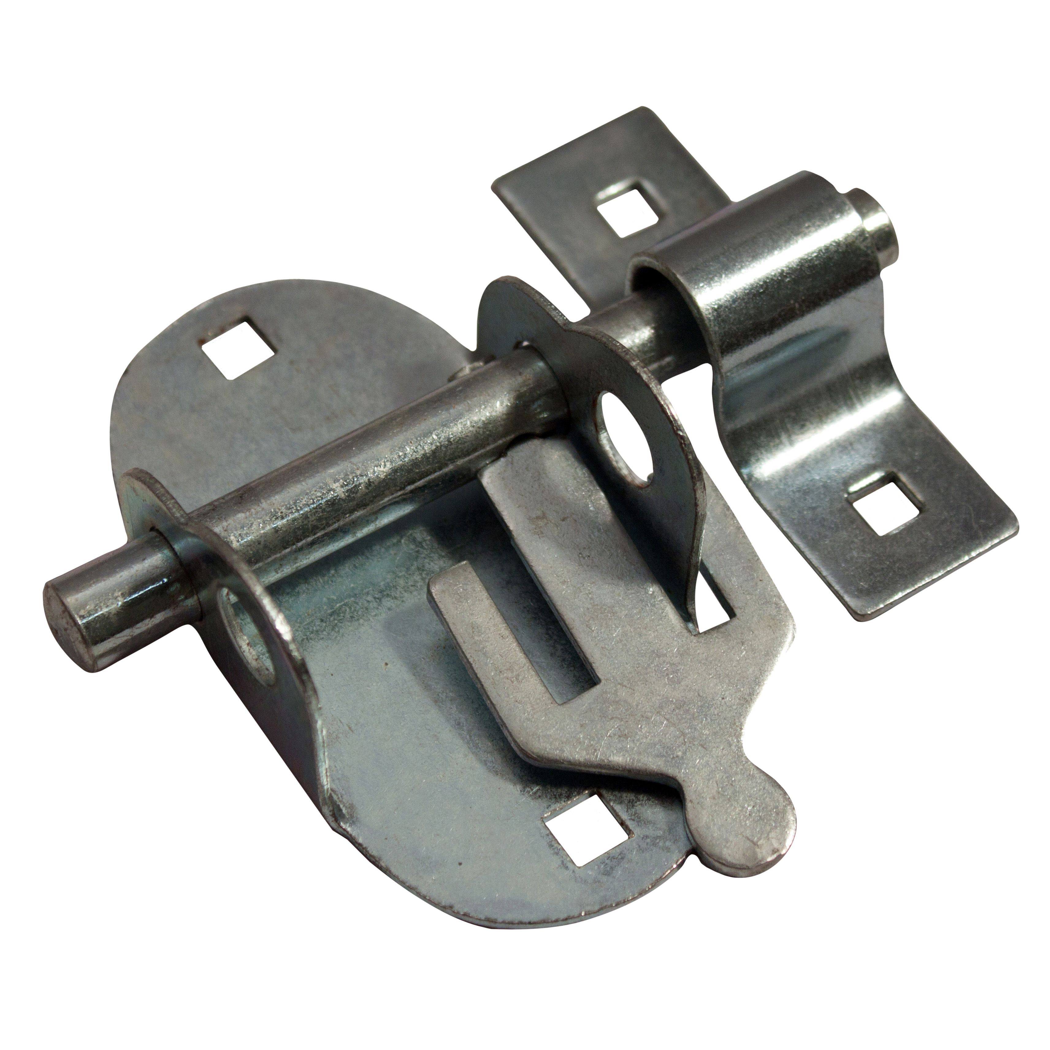 Blooma Zinc-plated Steel Deadbolt Brenton Gate bolt, (L)120mm