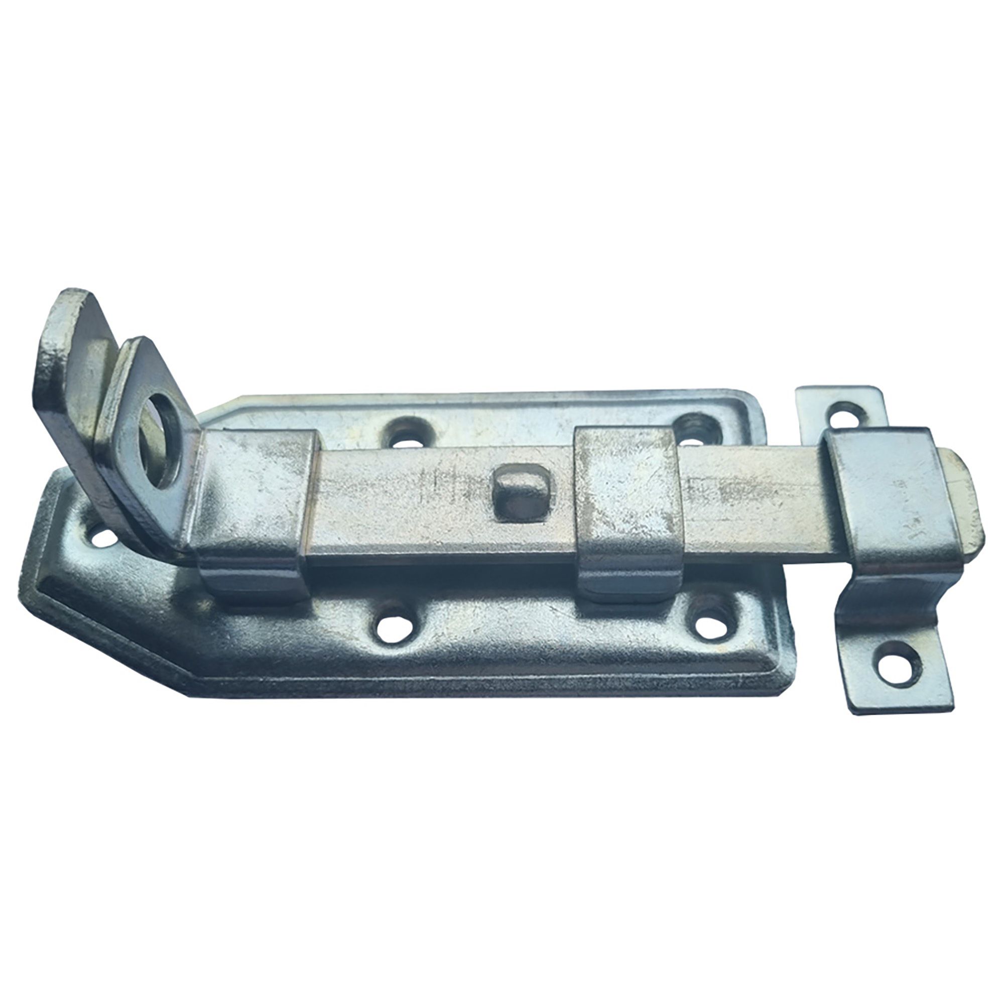 Blooma Zinc-plated Steel Deadbolt Brenton Gate bolt, (L)120mm