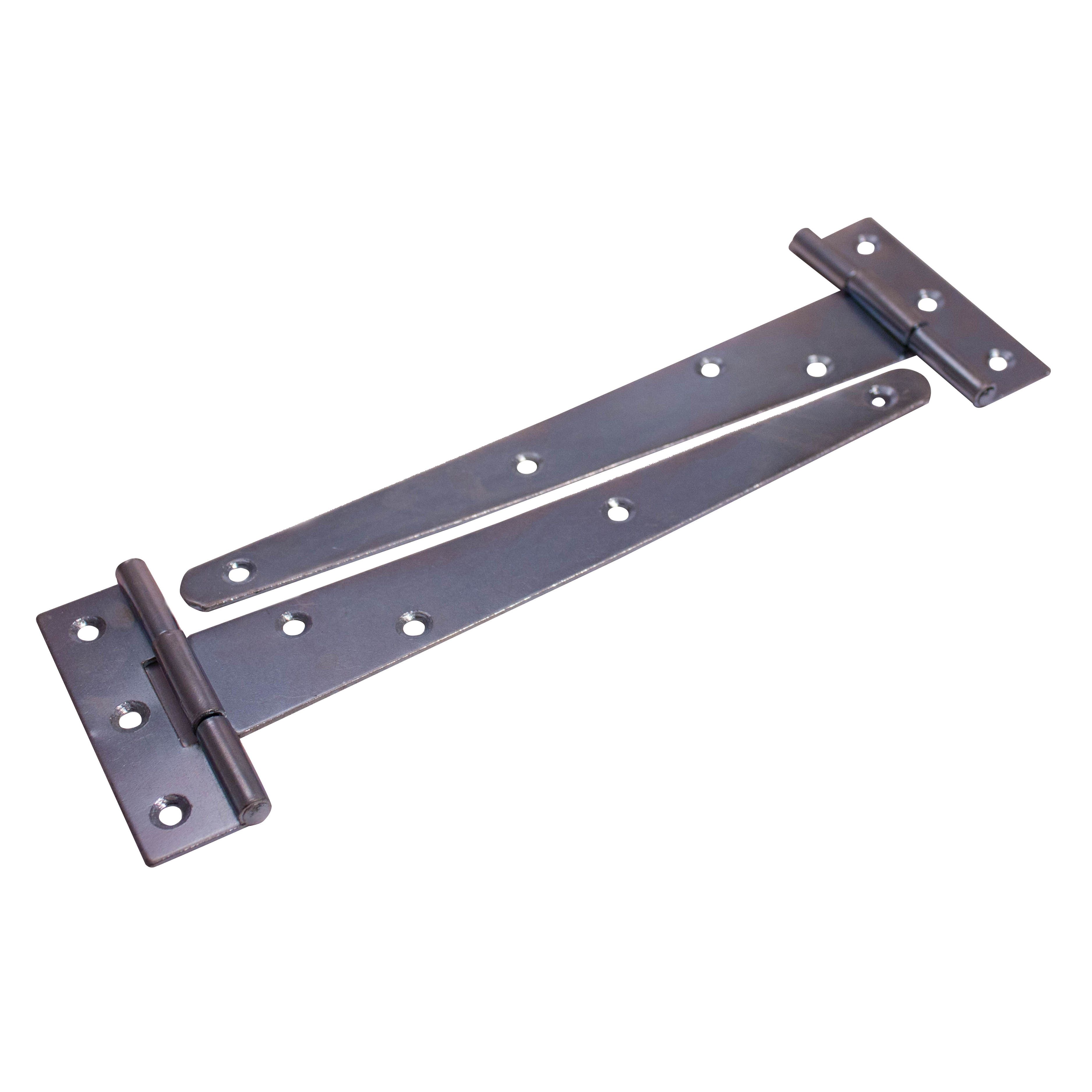 Blooma Zinc-plated Steel Tee hinge (L)204mm, Pack of 2