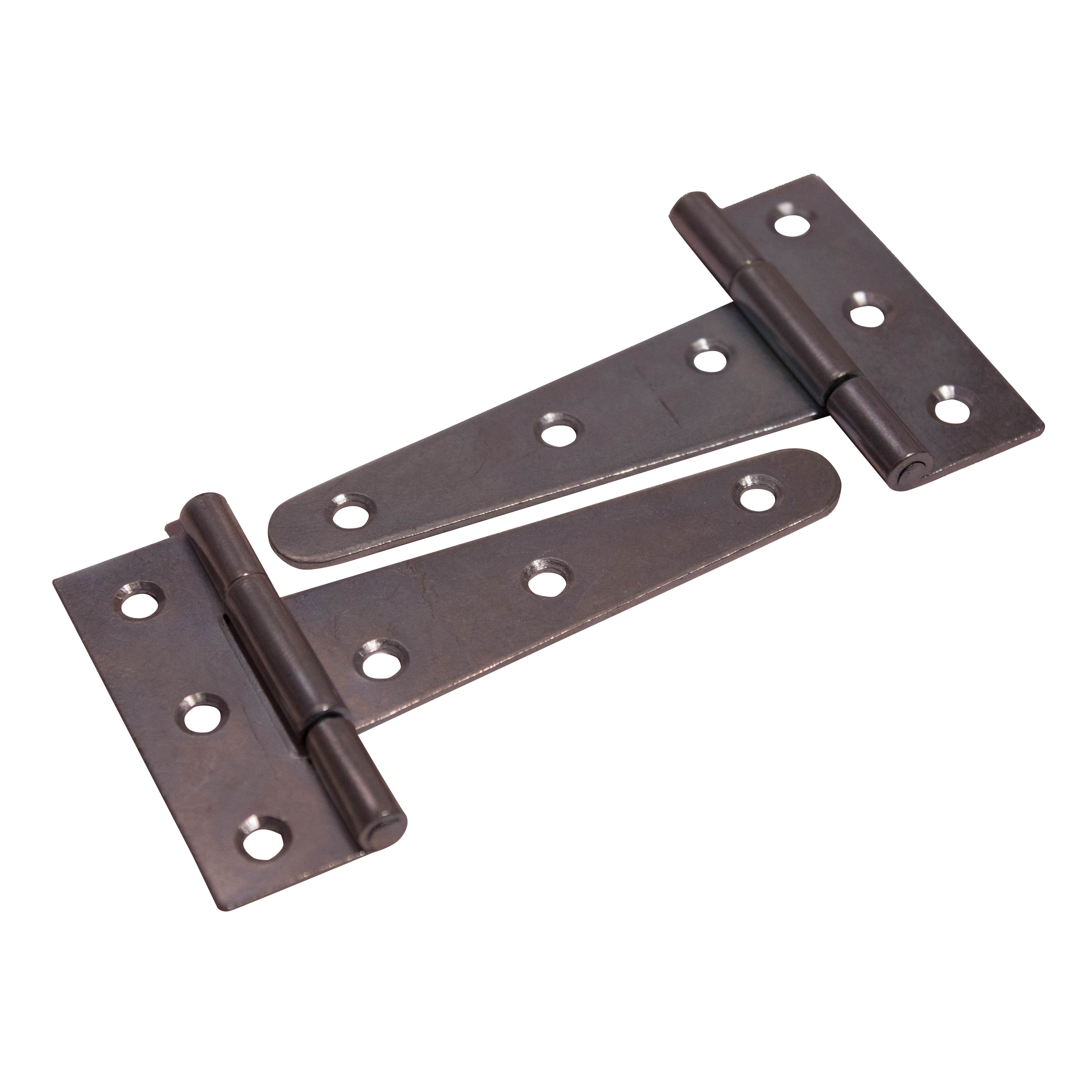 Blooma Zinc-plated Steel Tee hinge (L)76mm, Pack of 2