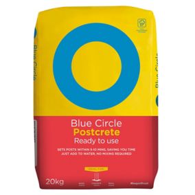 Blue Circle Postcrete, 20kg Bag - Ready mixed