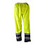 Blue & hi-vis yellow Waterproof Trousers W26.8" L30"