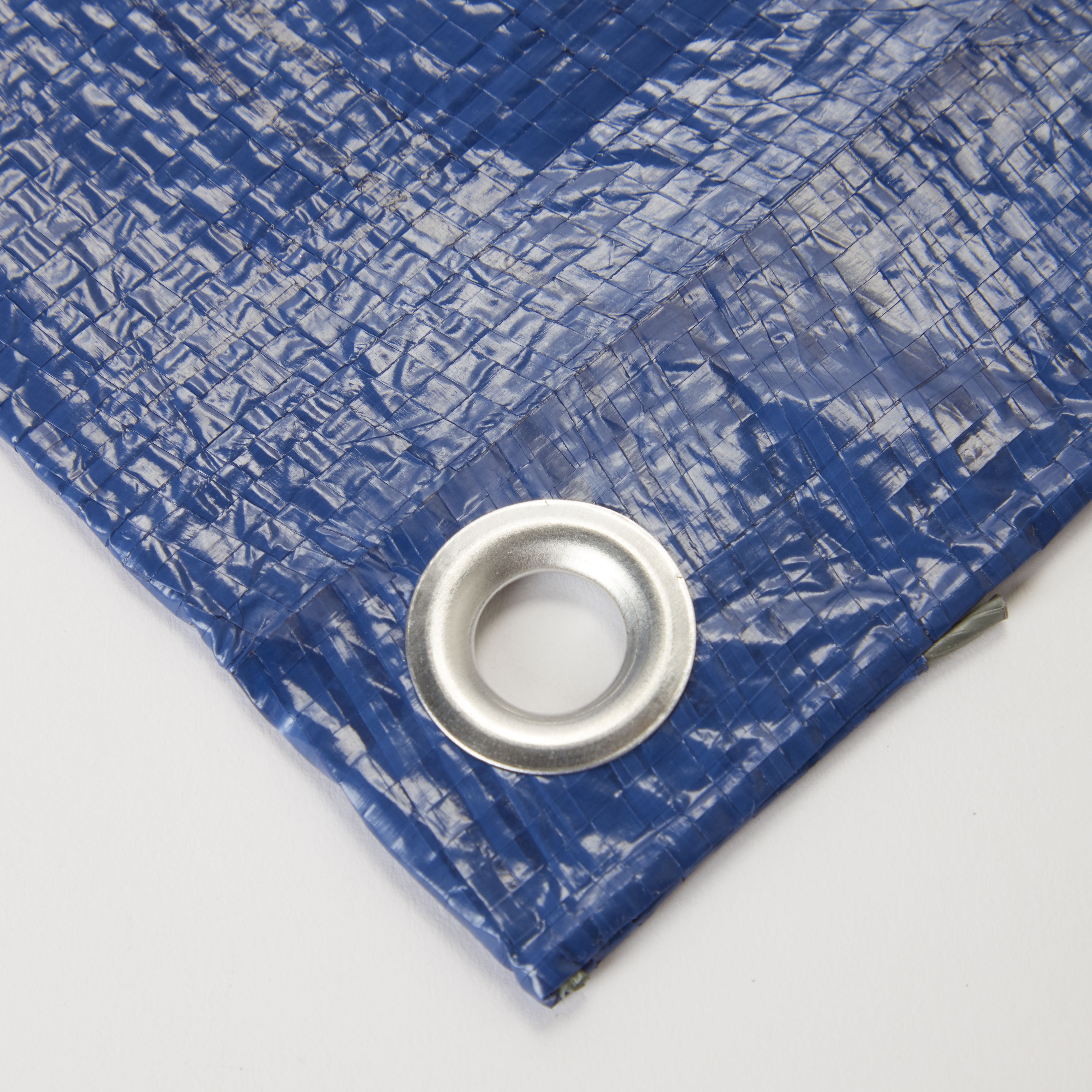 Blue Tarpaulin, (L)3m (W)2m