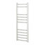 Blyss Conway Electric White Curved Towel warmer (W)500mm x (H)1200mm