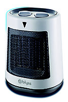 Blyss Electric White & black PTC Heater