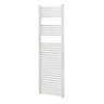 Blyss Electric White Curved Towel warmer (W)450mm x (H)1600mm