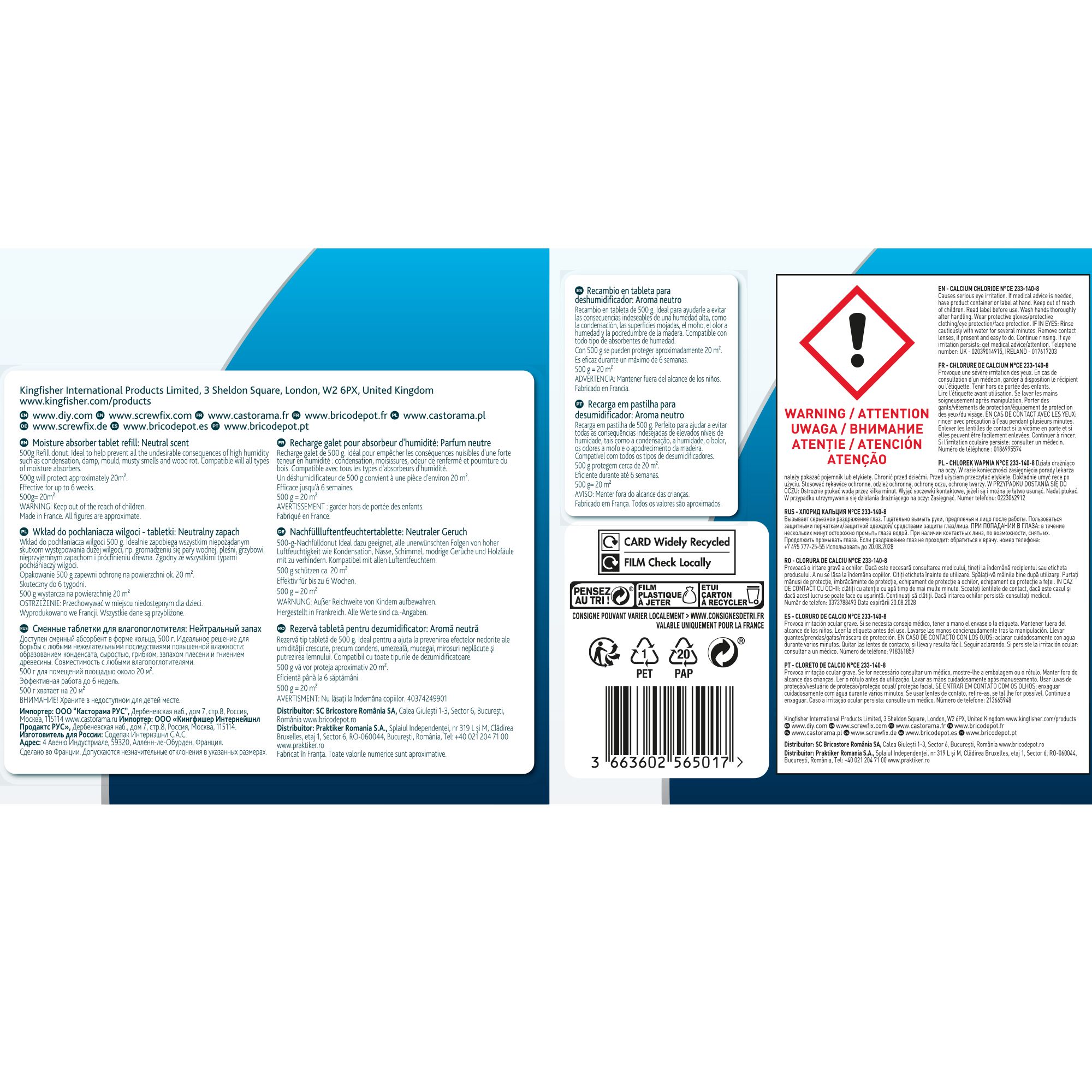 Blyss Moisture trap refills, Pack of 2