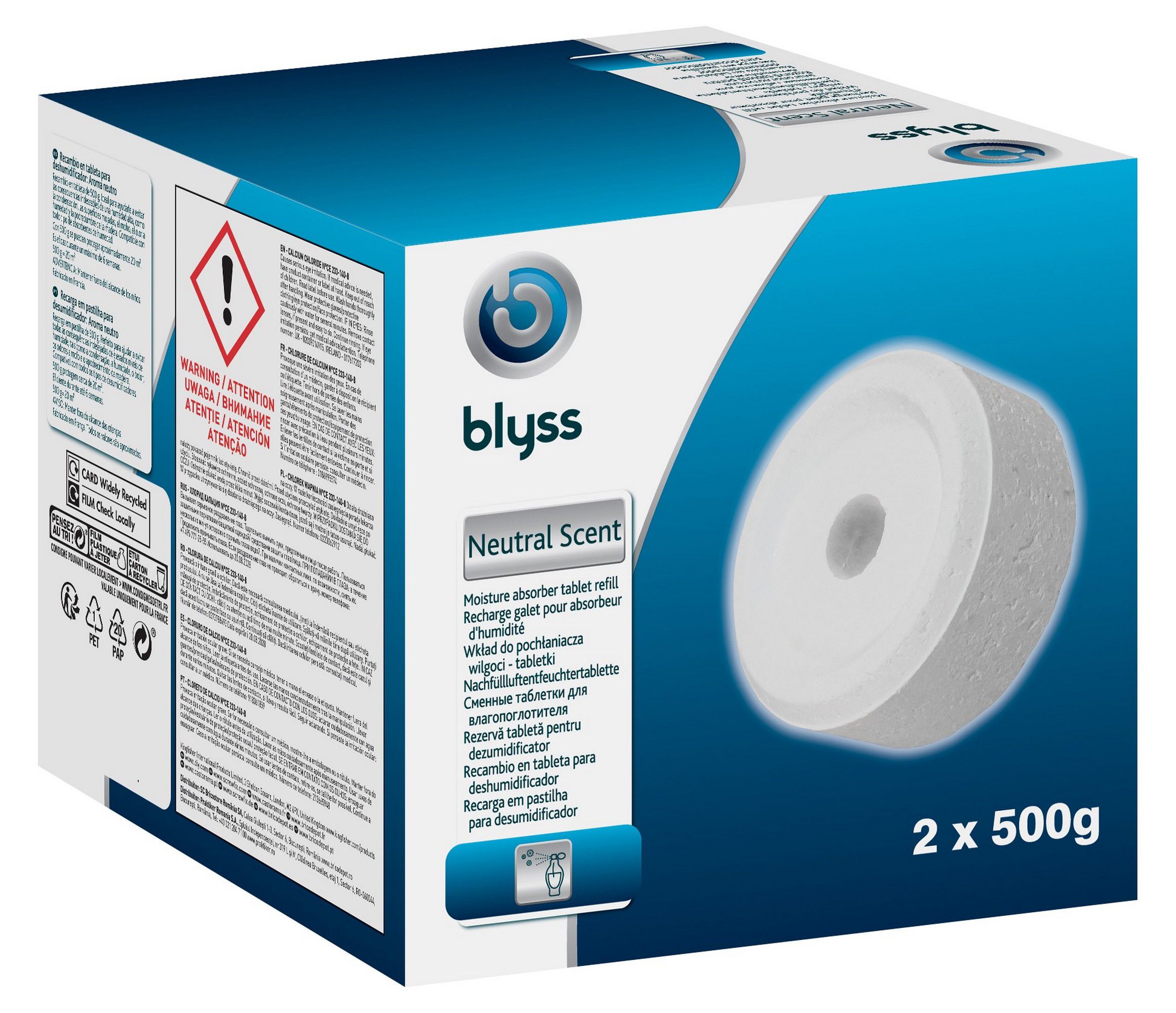 Blyss Moisture trap refills, Pack of 2