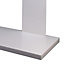 Blyss White Back panel & hearth (W)410mm (D)110mm