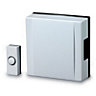 Blyss White Wired Battery-powered Door chime kit 720B