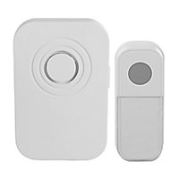 Blyss White Wireless Door chime kit 21222WKF-UK
