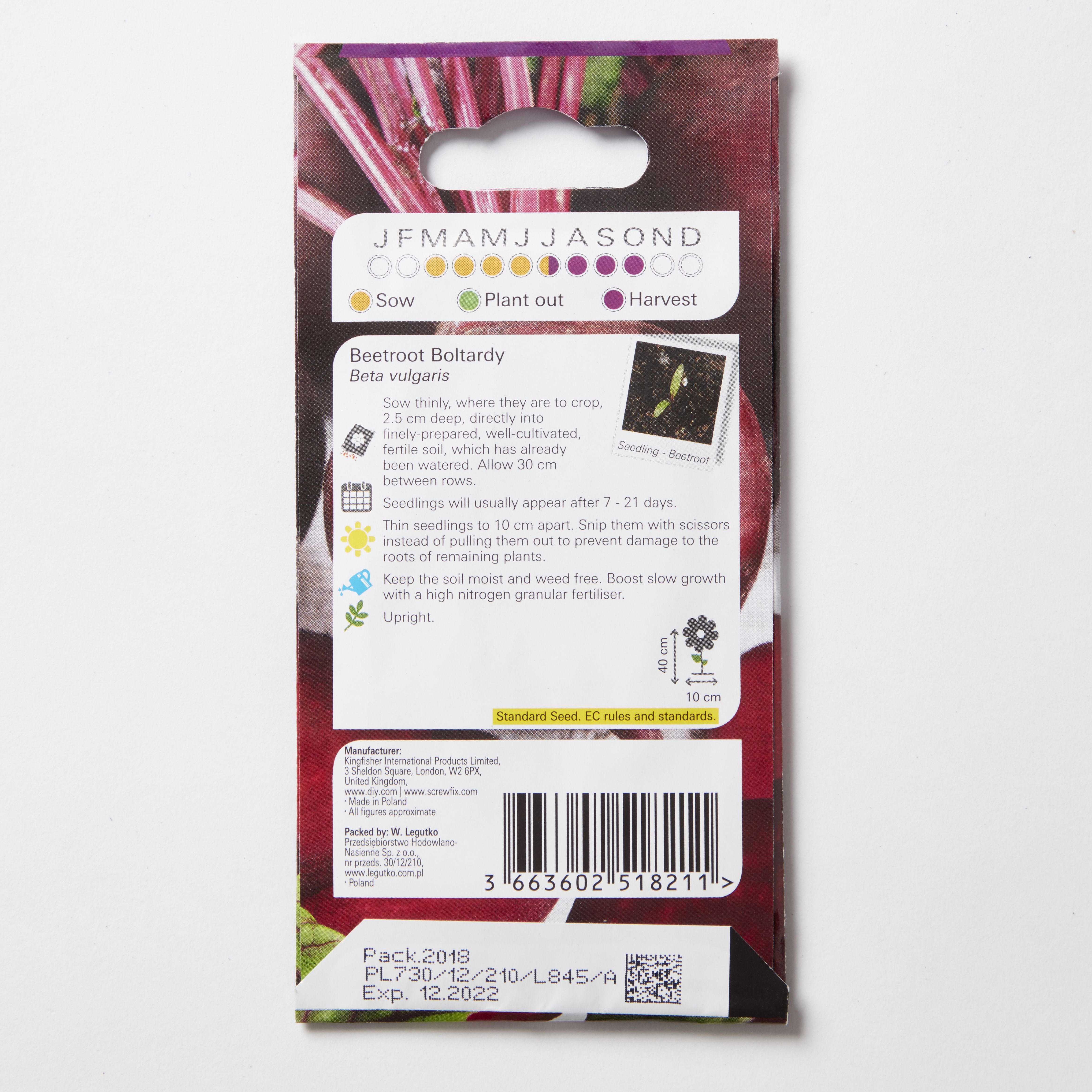 Bolthardy beetroot Seed