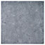 Bombay Smoke grey Matt Stone effect Porcelain Outdoor Floor Tile, Pack of 2, (L)600mm (W)600mm