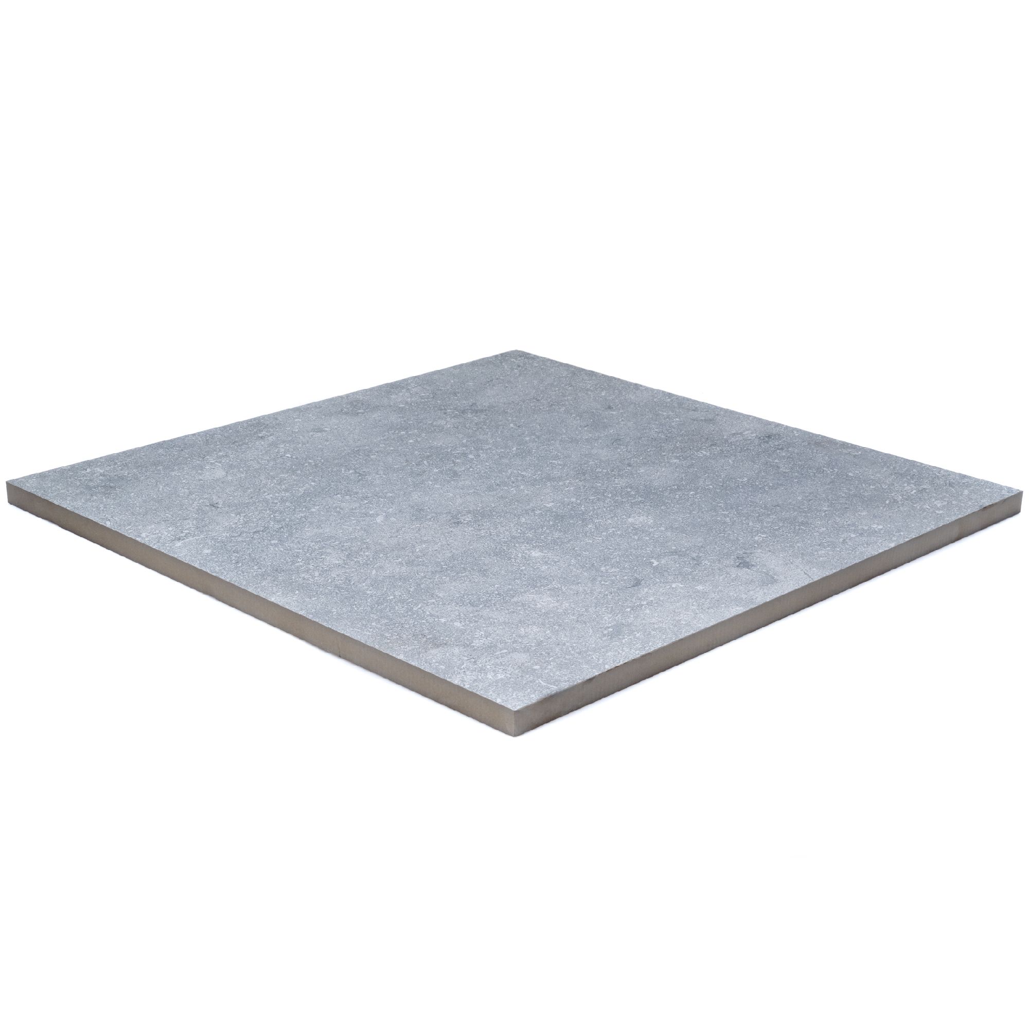 Bombay Smoke grey Matt Stone effect Porcelain Outdoor Floor Tile, Pack of 2, (L)600mm (W)600mm