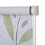 Boreas Corded Green & white Floral Blackout Roller Blind (W)160cm (L)195cm