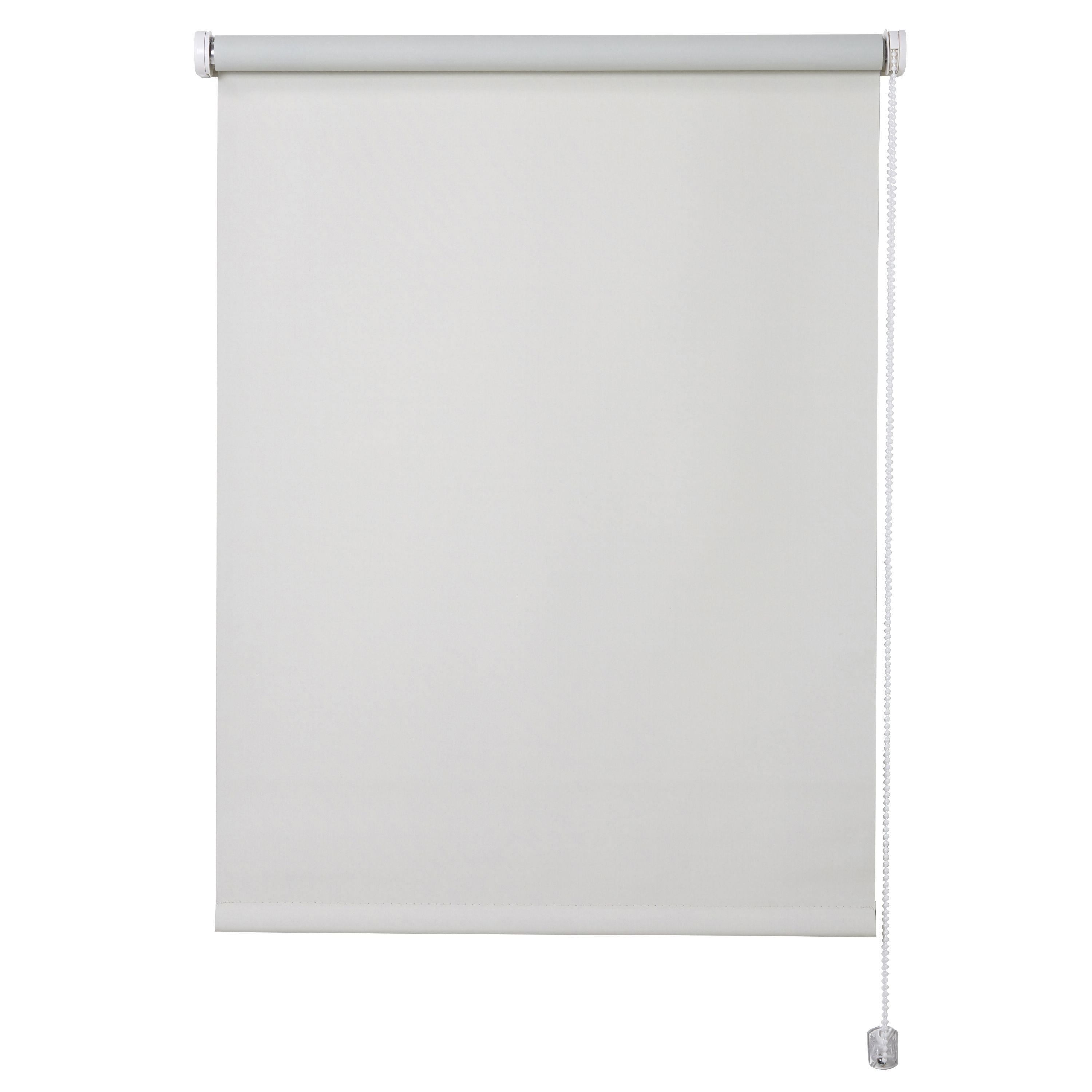 Boreas Corded Ivory Plain Blackout Roller Blind (W)60cm (L)180cm